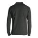 thumbnail image 5 of Men's Spring And Autumn Solid Color T-shirt Lapel 3 Button Open Placket Button Long Sleeved Top 3XL, 5 of 5