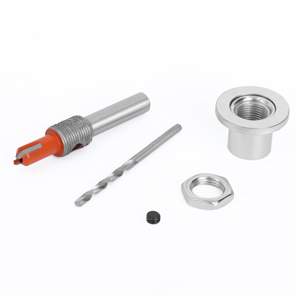 5Pcs Adjustable Depth Stop Countersink Drill Bit for Wood and Board Installation