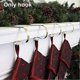 thumbnail image 4 of KAIYANG 6 piezas de clips de metal para colgar medias navideñas para árbol de Navidad, chimenea, fiesta, 4 of 5