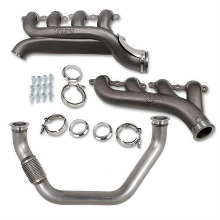 Hooker Headers LS Turbo Exhaust System Kit, T56 (Best Ls Heads For Turbo)