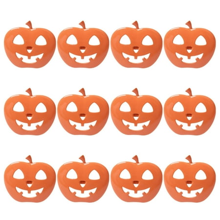 

12pcs Halloween Pumpkin Napkin Rings Napkin Holders for Restaurant Hotel