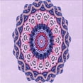 thumbnail image 1 of Ahgly Company Indoor Square Patterned Blossom Pink Area Rugs, 8' Square, 1 of 6