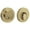 Gold, variant on Baldwin 8244 Contemporary Solid Brass Single Cylinder Keyed Entry Deadbolt From The Estate