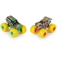 thumbnail image 2 of Monster Jam, Official Grave Digger Vs. Max D Die-Cast Monster Trucks, 1:64 Scale, Kids Toys for Boys Ages 3 and up, 2 of 8