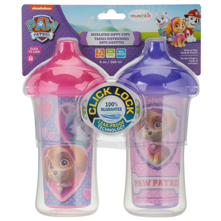 Paw Patrol With Tie Dye Sippy Cup
