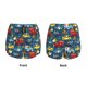 thumbnail image 3 of Balery Vehicles Cartoon with Funny Drivers,Animal Drivers Pantalones cortos deportivos para mujer con forro y dos bolsillos, elásticos, para entrenamiento, gimnasio, yoga-X-Large, 3 of 7
