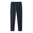 thumbnail image 2 of StSilkitty Men's Quick Dry Sweatpants Solid Color Elastic Waist Drawstring Tapered Workout Joggers Athletic Running Trousers, 2 of 8