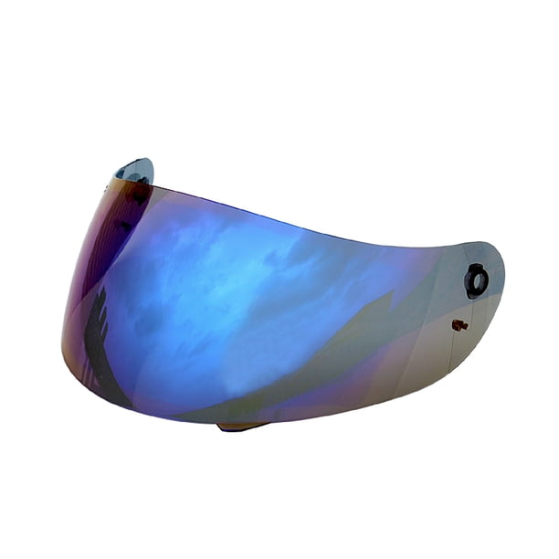 Motocicleta Anti-UV Anti-Scratch Wind Shield Cascos Lente Visor Reemplazo para