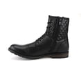 thumbnail image 3 of Bonafini Men's D-709 Tall Quilted Cap Toe Lace up Riding Boots, 3 of 6
