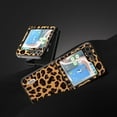 thumbnail image 3 of ELEHOLD for Samsung Galaxy Z Flip 5 2023 Slim Case,Leopard Print Texture for Women Men,Luxury  Premium PU Leather Case Anti-Scratch Shockproof Cover for Samsung Galaxy Z Flip 5,Gold, 3 of 5