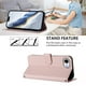 thumbnail image 4 of Funda Cartera GANGXUN para iPhone 16e – Cierre Magnético, Protección RFID, Correa Desmontable, Compatible con Carga Inalámbrica, 4 of 6