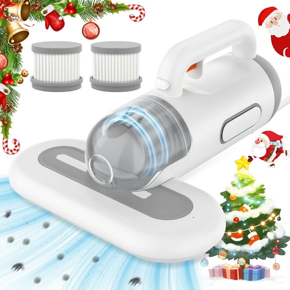 Sentryse Mattress Vacuum Cleaner, Bed Vacuum Cleaner 11Kpa Strong Suction with 253.7nm UV-C Light, Versatile Handheld Vacuums for Bed, Sofa, Couch, Pillow, 400W, Corded