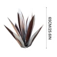 thumbnail image 3 of YATLTE Tequila Rustic Sculpture, DIY Metal Agave Plant Outdoor Garden Statue Decorations, Home Decor Hand Painted Garden Yard Statue, Lawn Ornaments Yard Stakes, 3 of 7