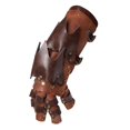 thumbnail image 2 of Moda Unisex Codo de material cuero Medio Guantes de conducción Novedad Halloween Steampunk Calentadores de pierna Guantes de si marrón Salvador Manopla estilo Steampunk, 2 of 5