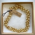 thumbnail image 5 of Unisex Rolo Chain Necklace.Copper,Brushed Gold, Brushed Silver, Gunmetal Necklace, Brass, boho, chic, masculine,casual, gold necklace,unisex, 5 of 10