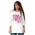 thumbnail image 3 of Call It Mom's Tough Love Funny Parent Women Plus Size Long Sleeve Graphic Tee Brisco Brands 2X, 3 of 5