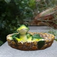 thumbnail image 6 of Kripyery Realistic Frog Sculpture - Vivid Expressions, Animal Frog Statue, Resin Craft Micro Landscape Ornament, Garden Supplies, 6 of 8