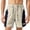Khaki, variant on Gym Shorts Men Color Block Drawstring Summer Loose Fit Outdoor Casual Elastic Waistband Workout Shorts Men With Pockets