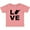Mauve, variant on Inktastic Love West Virginia Boys or Girls Baby T-Shirt