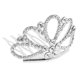 thumbnail image 5 of Tiara BLESIY Mini Casco para Chicas Perla Nupcial Elegante Plata, 5 of 8