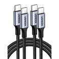 thumbnail image 1 of Cable USB Tipo C a C UGREEN 100W Negro Carga Rápida 20V 5A 1M 2 Unidades Compatible con MacBook Pro, 1 of 7