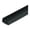 Black, variant on Outwater 1/2 in. Clear PVC U-Channel/C-Channel, 36 in. Long, 4-Pack, 12 Linear Feet