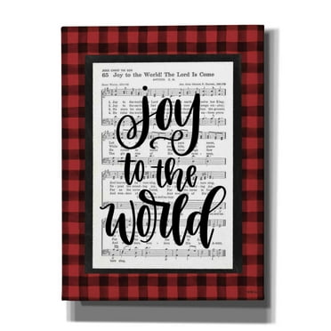 Epic Graffiti 'Joy to the World' by Imperfect Dust, Canvas Wall Art, 40"x54"