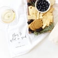 thumbnail image 4 of Cling to What is Good, Romans 12:9 Cotton Canvas Scripture, Bible Kitchen Tea Towel, 4 of 4