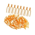 thumbnail image 4 of 100x Clips fijadores de vides para plantas, accesorios de fijación, tenedores de plantas de seguridad versátiles para exteriores, abrazaderas para, 4 of 8
