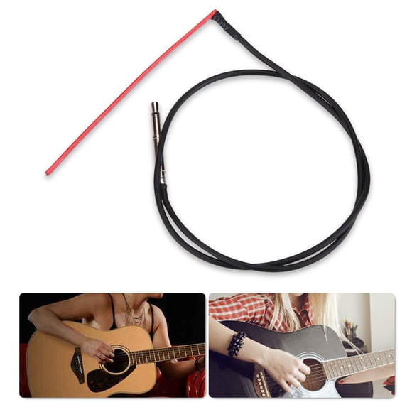 Garosa 1Pc Under-Saddle Piezo Bridge Pickup Transducer with 2.5mm Jack for Folk/Classic Guitar Piezo Transducer Guitar Piezo