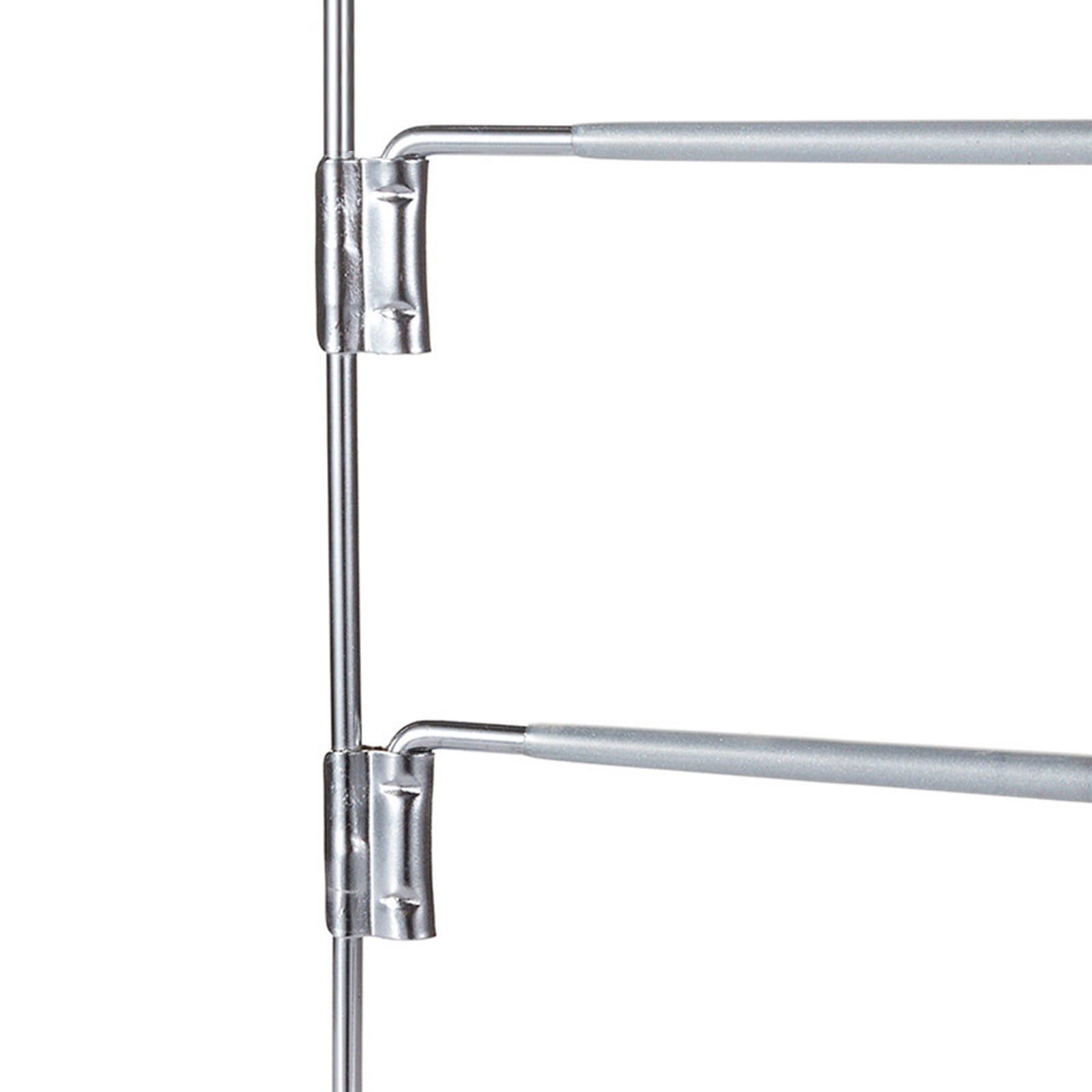 XKHZJL Pants Hangers Non Slip, Space Saving Hangers Multi-Layer Swing Arm Pants Hanger Stainless Steel Space Saver Hanger Closet Storage Organizer for Jeans Trouser Slacks Clothes
