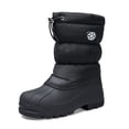 thumbnail image 5 of Bocca Boys Waterproof Snow Boots Black Slip Resistant Winter Boots 3M, 5 of 5