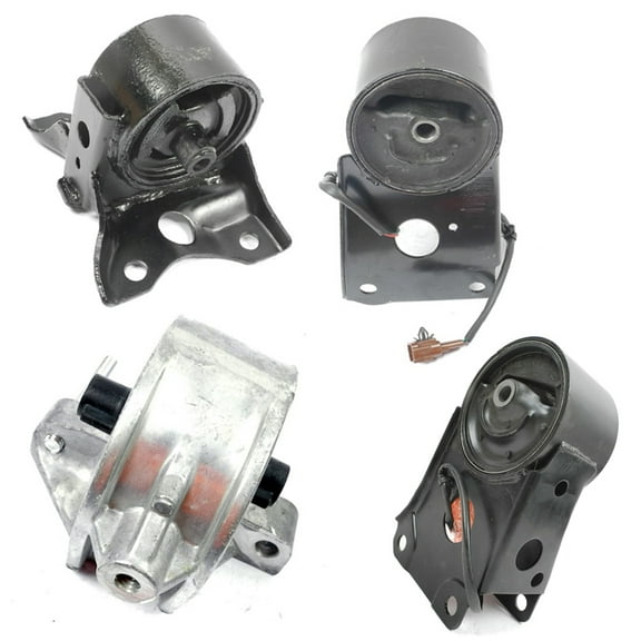 00-01 Nissan Maxima V6 3.0L 7302EL 7306EL 7313 7321 Engine Motor Mount & Transmission Set 4 00 01