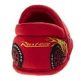 thumbnail image 5 of Disney Cars Slippers for Kids Lightning Mcqueen Plush Warm Soft Aline Comfy Lightweight (5, 10 Toddler   11-12 Little Kid), Red, Size: 5-6, 5 of 7