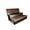 Espresso, variant on Confer Plastics Two Tier 36" Wide Storage Hot Tub Step: Durable, Multi-Functional, Non-Skid Spa Steps, Easy Installation, Sturdy, Long Lasting Upgrade to Your Space. Proudly Made in USA. - Redwood