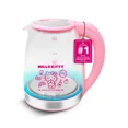 thumbnail image 1 of SANRIO Tetera Eléctrica de Hello Kitty HK-328, 1.8 L de Vidrio con Luz LED y Apagado Automático, Ebullición Rápida, Hervidor de Agua Eléctrico Rosa., 1 of 10