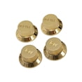thumbnail image 1 of Tssuoun Electric Guitar Potentiometer Caps Volume Knob String Supplies Wear-resistant Tone Button Music Lovers Professionals Adults Gold 2T2V, 1 of 9