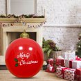 thumbnail image 4 of Pelota Inflable Adornos de bolas de Navidad de 60 cm, accesorios de fiesta, globo grande de PVC para marco de puerta (E), 4 of 5