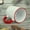 Colored cup-red, variant on WolIet It Was Never a Dress, It Was Always a Cape Whiskey & Water Glass - Empowering Feminist Mug - Great Valentines Gift For Women, Girls, Mom, Wife, Woman