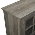 thumbnail image 3 of Pemberly Row 70" TV Stand with Glass Door in Gray Wash, 3 of 4