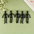 thumbnail image 1 of 5Pcs Skull Doll PVC Skeleton Zombie Toy Halloween Horror Themed Party Decor Toy, 1 of 5