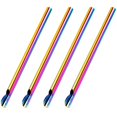 thumbnail image 4 of 10pcs Stainless Steel Straws: Reusable Smoothie Straws With Spoon Metal Stirring Stick For Coffee Milk Tea Ice Cream Home Party, 4 of 4