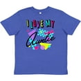 thumbnail image 3 of Inktastic I Love my Auntie- 80s retro style Youth T-Shirt, 3 of 5
