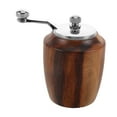 thumbnail image 6 of Hand Operated Pepper Grinder with Adjustable Coarseness for Kitchen Use Wood and Stainless Steel 4x6 inches, 6 of 8