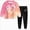 Hot Pink 0726, variant on Toddler Baby Girls Winter Clothing Sets 2T 3T 4T 5T 6T 7T 8T Girl Clothes Long Sleeve Toddler Girls Clothes Tie-Dye Hoodie and Girls Leggings 2 Piece Fall Outfits Blue Size 3-4 Years