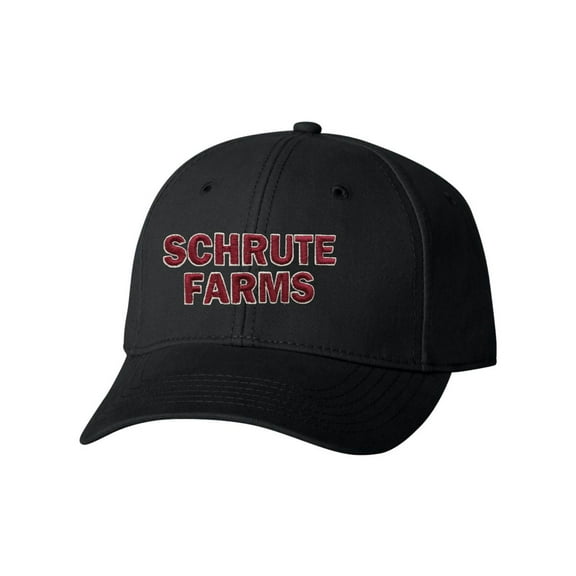 Adult Schrute Farms Embroidered Dad Hat Structured Cap