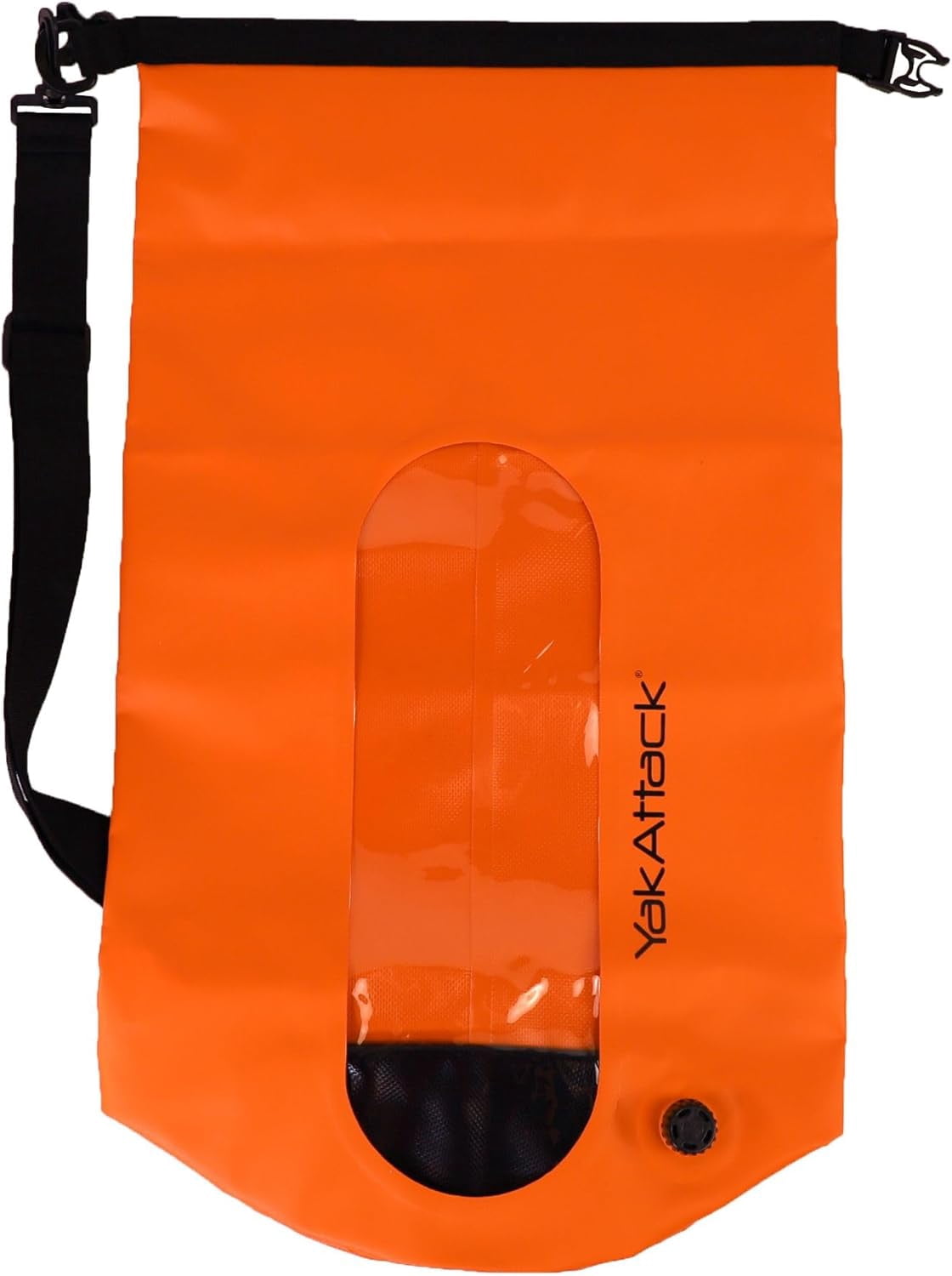 YakAttack 20L Roll-Top Waterproof Dry Bag W/ Air Valve Additional Buoyancy