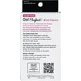 thumbnail image 6 of Nutra Nail Gel Perfect 5 Minute Gel French Silver Glitter Strips Kit - 2.71 Oz, 6 of 9