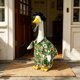 thumbnail image 5 of CaiYueKe Hawaiian Tropical Shirt Porch Goose Outfit Set with Retro Sunglasses Wig Fits Lawn Goose Decorative Costume for Summer Luau Party Outdoor Garden Yard Holiday Dress Up Prop, 5 of 9