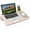 Blush Pink, variant on Home Office Lap Desk with Device Ledge, Mouse Pad, and Phone Holder - Pink - Fits up to 15.6 Inch Laptops - Style No. 91584